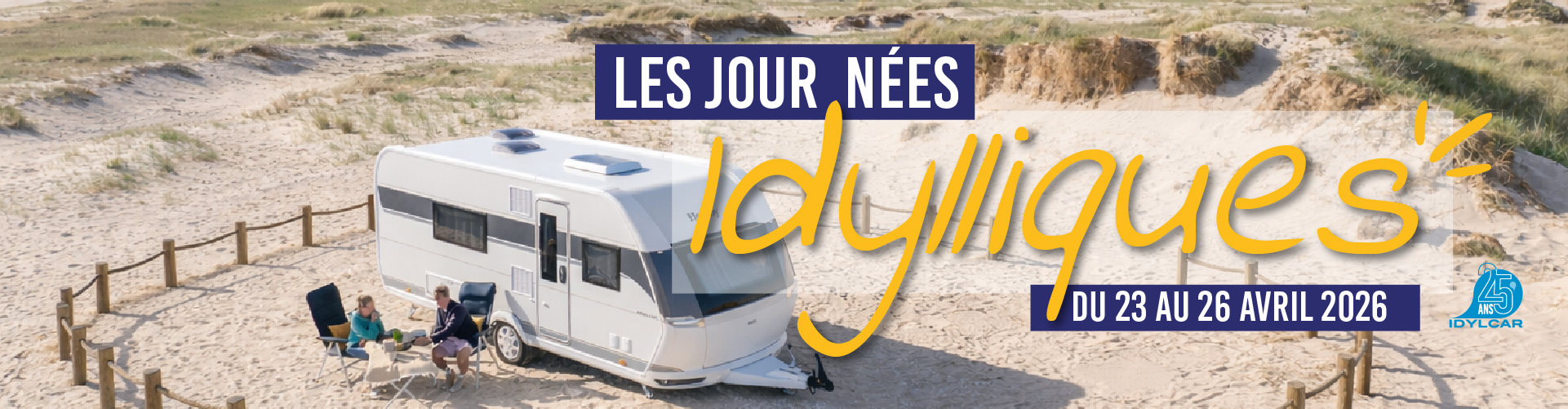 Portes ouvertes spéciales caravanes du 23 au 26 avril 2026